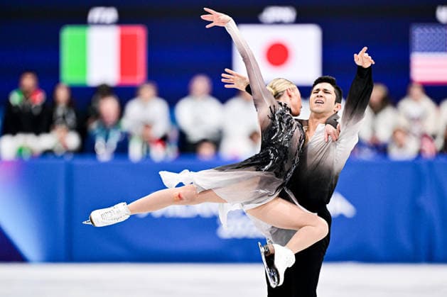 Marjorie LAJOIE & Zachary LAGHA (CAN), during Team Event - Ice Dance Free Dance, at the Olympic Winter games, Winterspiele,Spiele, Summer games Milano Cortina 2026, at Milano Ice Skating Arena, on February 7, 2026 in Milan, Italy. Noxthirdxpartyxsales  aflo_318872007
