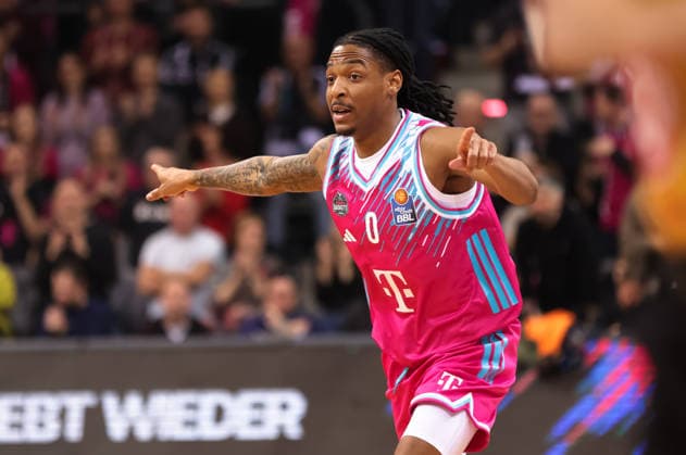 Jalen Finch Bonn , Telekom Baskets Bonn vs Science City Jena, easyCredit BBL, Matchday 19, Telekom Dome Bonn, 07 02 2026