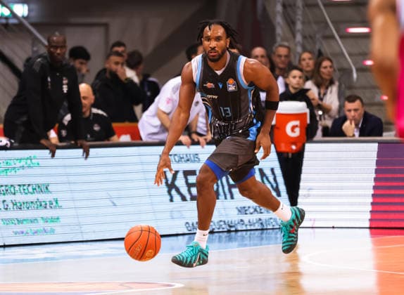 Keith Braxton Jr Jena , Telekom Baskets Bonn vs Science City Jena, easyCredit BBL, Matchday 19, Telekom Dome Bonn, 07 02 2026