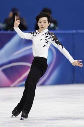 Milan Cortina Olympics: Figure skating, Eiskunstlauf Yuma Kagiyama of Japan performs in the men s short program during the figure skating team event at the Milan Cortina Olympics at Milano Ice Skating Arena in Milan on Feb. 7, 2026.  A14AA0005255207P