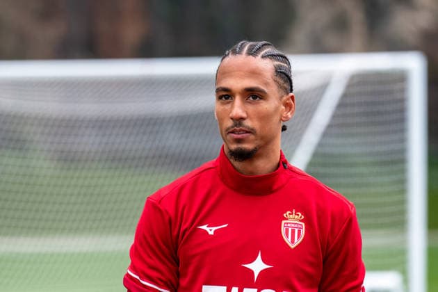 AS Monaco Training Session Held - La Turbie Thilo Kehrer is seen training with the team at AS Monaco Football Club s training center in La Turbie, France, on February 7, 2026. Photo by Laurent Coust ABACAPRESS.COM LA TURBIE France  Copyright: xCoustxLaurent ABACAx