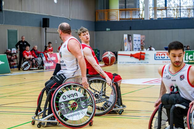 IWBF ChampionsCup RBC Köln 99ers BBK Bidaideak Bilbao, 08 02 26 Jack Long Köln 99ers, 11 , Asier Garcia BBK Bidaideak Bilbao, 13 , Pablo Lavandeira BBK Bidaideak Bilbao, 21 IWBF ChampionsCup RBC Köln 99ers BBK Bidaideak Bilbao Wetzlar, 08 02 26 Copyright: xBEAUTIFULxSPORTS Roeczeyx