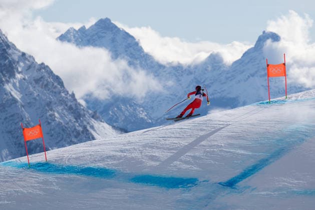 260208 Malorie Blanc of Switzerland competes in women s alpine skiing downhill during day 2 of the 2026 Winter Olympics on February 8, 2026 in Cortina. Photo: Joel Marklund BILDBYRAN kod JM JM0784 bbeng alpint alpine skiing Olympic Games, Olympische Spiele, Olympia, OS olympics winter olympics os ol olympiska spel vinter-os olympiske leker milano cortina 2026 milan cortina 2026 milano cortina 2026 olympic games milano cortina 2026 winter olympic games milano cortina-os milano cortina-ol vinter-ol störtlopp downhill dam *** 260208 Malorie Blanc of Switzerland competes in women s alpine skiing downhill during day 2 of the 2026 Winter Olympics on February 8, 2026 in Cortina Photo Joel Marklund BILDBYRAN kod JM JM0784 bbeng alpine alpine skiing olympic games olympics winter olympics os ol olympiska spel vinter os olympiske leker milano cortina 2026 milan cortina 2026 milano cortina 2026 olympic games milano cortina 2026 winter olympic games milano cortina os milano cortina ol vinter ol störtlopp downhill dam  Copyright: JOELxMARKLUND BB260208JM003