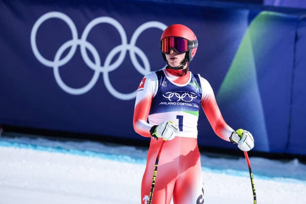 Malorie Blanc (SUI) during the Olympic Winter games, Winterspiele,Spiele, Summer games Milano-Cortina 2026, Alpine Skiing Women s Downhill on February 08, 2026 at Tofane Alpine Skiing Centre in Cortina d Ampezzo, Italy  Copyright: xLucianoxMariaxBisi IPAxSportx xipa-agency.netx xx IPA_71120033 IPA_Agency_IPA71120033