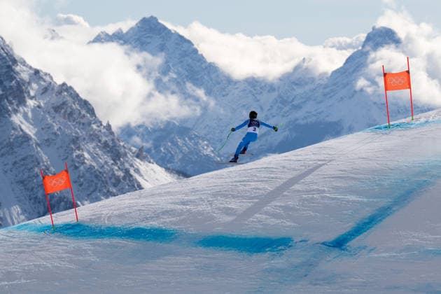 260208 Federica Brignone of Italy competes in women s alpine skiing downhill during day 2 of the 2026 Winter Olympics on February 8, 2026 in Cortina. Photo: Joel Marklund BILDBYRAN kod JM JM0784 bbeng alpint alpine skiing Olympic Games, Olympische Spiele, Olympia, OS olympics winter olympics os ol olympiska spel vinter-os olympiske leker milano cortina 2026 milan cortina 2026 milano cortina 2026 olympic games milano cortina 2026 winter olympic games milano cortina-os milano cortina-ol vinter-ol störtlopp downhill dam *** 260208 Federica Brignone of Italy competes in women s alpine skiing downhill during day 2 of the 2026 Winter Olympics on February 8, 2026 in Cortina Photo Joel Marklund BILDBYRAN kod JM JM0784 bbeng alpine alpine skiing olympic games olympics winter olympics os ol olympiska spel vinter os olympiske leker milano cortina 2026 milan cortina 2026 milano cortina 2026 olympic games milano cortina 2026 winter olympic games milano cortina os milano cortina ol vinter ol störtlopp downhill dam  Copyright: JOELxMARKLUND BB260208JM006