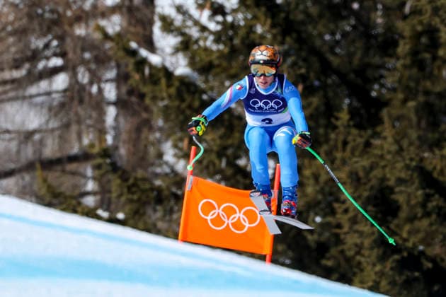 OLYMPICS - Winter Olympic Games, Olympische Spiele, Olympia, OS Milano Cortina 2026 CORTINA D AMPEZZO,ITALY,08.FEB.26 - OLYMPICS, ALPINE SKIING - Winter Olympic Games Milano Cortina 2026, downhill, women. Image shows Federica Brignone (ITA).  GEPAxpictures xMaticxKlansek