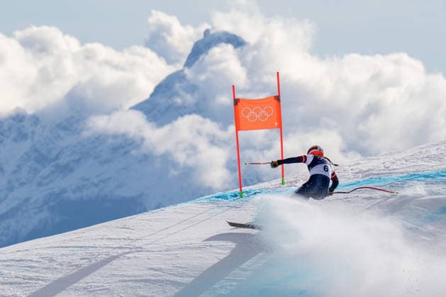 260208 Breezy Johnson of USA competes in women s alpine skiing downhill during day 2 of the 2026 Winter Olympics on February 8, 2026 in Cortina. Photo: Joel Marklund BILDBYRAN kod JM JM0784 bbeng alpint alpine skiing Olympic Games, Olympische Spiele, Olympia, OS olympics winter olympics os ol olympiska spel vinter-os olympiske leker milano cortina 2026 milan cortina 2026 milano cortina 2026 olympic games milano cortina 2026 winter olympic games milano cortina-os milano cortina-ol vinter-ol störtlopp downhill dam *** 260208 Breezy Johnson of USA competes in women s alpine skiing downhill during day 2 of the 2026 Winter Olympics on February 8, 2026 in Cortina Photo Joel Marklund BILDBYRAN kod JM JM0784 bbeng alpine alpine skiing olympic games olympics winter olympics os ol olympiska spel vinter os olympiske leker milano cortina 2026 milan cortina 2026 milano cortina 2026 olympic games milano cortina 2026 winter olympic games milano cortina os milano cortina ol vinter ol störtlopp downhill dam  Copyright: JOELxMARKLUND BB260208JM010