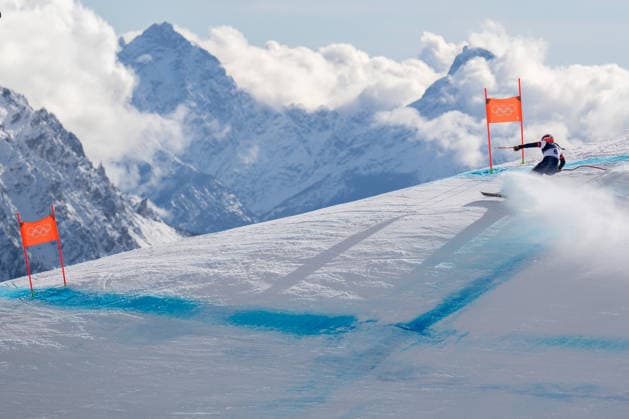 260208 Breezy Johnson of USA competes in women s alpine skiing downhill during day 2 of the 2026 Winter Olympics on February 8, 2026 in Cortina. Photo: Joel Marklund BILDBYRAN kod JM JM0784 bbeng alpint alpine skiing Olympic Games, Olympische Spiele, Olympia, OS olympics winter olympics os ol olympiska spel vinter-os olympiske leker milano cortina 2026 milan cortina 2026 milano cortina 2026 olympic games milano cortina 2026 winter olympic games milano cortina-os milano cortina-ol vinter-ol störtlopp downhill dam *** 260208 Breezy Johnson of USA competes in women s alpine skiing downhill during day 2 of the 2026 Winter Olympics on February 8, 2026 in Cortina Photo Joel Marklund BILDBYRAN kod JM JM0784 bbeng alpine alpine skiing olympic games olympics winter olympics os ol olympiska spel vinter os olympiske leker milano cortina 2026 milan cortina 2026 milano cortina 2026 olympic games milano cortina 2026 winter olympic games milano cortina os milano cortina ol vinter ol störtlopp downhill dam  Copyright: JOELxMARKLUND BB260208JM011