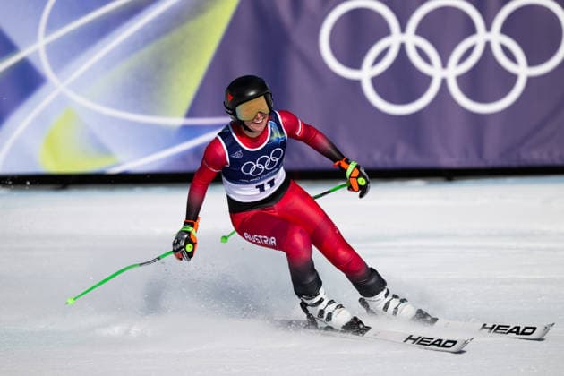 260208 Cornelia Huetter of Austria competes in women s alpine skiing downhill during day 2 of the 2026 Winter Olympics on February 8, 2026 in Cortina. Photo: Jon Olav Nesvold BILDBYRAN COP 217 JM0784 bbeng alpint alpine skiing Olympic Games, Olympische Spiele, Olympia, OS olympics winter olympics os ol olympiska spel vinter-os olympiske leker milano cortina 2026 milan cortina 2026 milano cortina 2026 olympic games milano cortina 2026 winter olympic games milano cortina-os milano cortina-ol vinter-ol störtlopp downhill dam *** 260208 Cornelia Huetter of Austria competes in women s alpine skiing downhill during day 2 of the 2026 Winter Olympics on February 8, 2026 in Cortina Photo Jon Olav Nesvold BILDBYRAN COP 217 JM0784 bbeng alpine alpine skiing olympic games olympics winter olympics os ol olympiska spel vinter os olympiske leker milano cortina 2026 milan cortina 2026 milano cortina 2026 olympic games milano cortina 2026 winter olympic games milano cortina os milano cortina ol vinter ol störtlopp downhill dam  Copyright: JONxOLAVxNESVOLD BB260208JE006