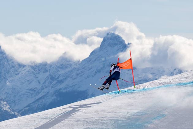260208 Lindsey Vonn of USA competes in women s alpine skiing downhill during day 2 of the 2026 Winter Olympics on February 8, 2026 in Cortina. Photo: Joel Marklund BILDBYRAN kod JM JM0784 bbeng alpint alpine skiing Olympic Games, Olympische Spiele, Olympia, OS olympics winter olympics os ol olympiska spel vinter-os olympiske leker milano cortina 2026 milan cortina 2026 milano cortina 2026 olympic games milano cortina 2026 winter olympic games milano cortina-os milano cortina-ol vinter-ol störtlopp downhill dam *** 260208 Lindsey Vonn of USA competes in women s alpine skiing downhill during day 2 of the 2026 Winter Olympics on February 8, 2026 in Cortina Photo Joel Marklund BILDBYRAN kod JM JM0784 bbeng alpine alpine skiing olympic games olympics winter olympics os ol olympiska spel vinter os olympiske leker milano cortina 2026 milan cortina 2026 milano cortina 2026 olympic games milano cortina 2026 winter olympic games milano cortina os milano cortina ol vinter ol störtlopp downhill dam  Copyright: JOELxMARKLUND BB260208JM020