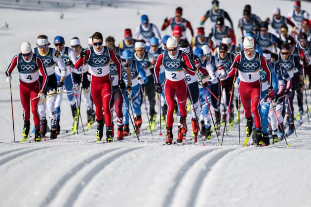 260208 Martin Lowstrom Nyenget of Norway, Mattis Stenshagen of Norway, Harald ostberg Amundsen of Norway and Johannes Hosflot Klaebo of Norway compete in the men s 20 km cross-country skiing skiathlon during day 2 of the 2026 Winter Olympics on February 8, 2026 in Val di Fiemme. Photo: Maxim Thore BILDBYRAN kod MT MT0964 skidor cross-country skiing langrenn Olympic Games, Olympische Spiele, Olympia, OS olympics winter olympics os ol olympiska spel vinter-os olympiske leker milano cortina 2026 milan cortina 2026 milano cortina 2026 olympic games milano cortina 2026 winter olympic games milano cortina-os milano cortina-ol vinter-ol 2 bbeng herr skiathlon norge *** 260208 Martin Lowstrom Nyenget of Norway, Mattis Stenshagen of Norway, Harald ostberg Amundsen of Norway and Johannes Hosflot Klaebo of Norway compete in the men s 20 km cross country skiing skiathlon during day 2 of the 2026 Winter Olympics on February 8, 2026 in Val di Fiemme Photo Maxim Thore BILDBYRAN kod MT MT0964 skidor cross country skiing langrenn olympic games olympics winter olympics os ol olympiska spel vinter os olympiske leker milano cortina 2026 milan cortina 2026 milano cortina 2026 olympic games milano cortina 2026 winter olympic games milano cortina os milano cortina ol vinter ol 2 bbeng herr skiathlon norge  Copyright: MAXIMxTHORE BB260208MT003