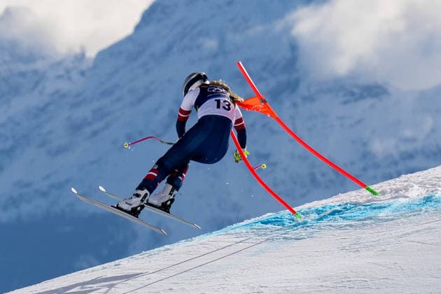 260208 Lindsey Vonn of USA competes in women s alpine skiing downhill during day 2 of the 2026 Winter Olympics on February 8, 2026 in Cortina. Photo: Joel Marklund BILDBYRAN kod JM JM0784 bbeng alpint alpine skiing Olympic Games, Olympische Spiele, Olympia, OS olympics winter olympics os ol olympiska spel vinter-os olympiske leker milano cortina 2026 milan cortina 2026 milano cortina 2026 olympic games milano cortina 2026 winter olympic games milano cortina-os milano cortina-ol vinter-ol störtlopp downhill dam *** 260208 Lindsey Vonn of USA competes in women s alpine skiing downhill during day 2 of the 2026 Winter Olympics on February 8, 2026 in Cortina Photo Joel Marklund BILDBYRAN kod JM JM0784 bbeng alpine alpine skiing olympic games olympics winter olympics os ol olympiska spel vinter os olympiske leker milano cortina 2026 milan cortina 2026 milano cortina 2026 olympic games milano cortina 2026 winter olympic games milano cortina os milano cortina ol vinter ol störtlopp downhill dam  Copyright: JOELxMARKLUND BB260208JM040