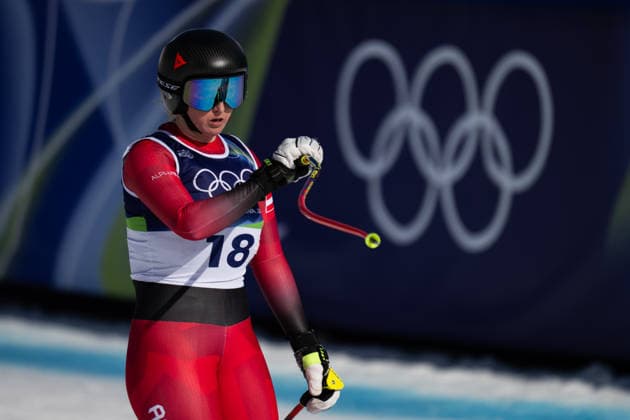 260208 Nina Ortlieb of Austria looks dejected after competing in women s alpine skiing downhill during day 2 of the 2026 Winter Olympics on February 8, 2026 in Cortina. Photo: Jon Olav Nesvold BILDBYRAN COP 217 JM0784 bbeng alpint alpine skiing Olympic Games, Olympische Spiele, Olympia, OS olympics winter olympics os ol olympiska spel vinter-os olympiske leker milano cortina 2026 milan cortina 2026 milano cortina 2026 olympic games milano cortina 2026 winter olympic games milano cortina-os milano cortina-ol vinter-ol störtlopp downhill dam depp *** 260208 Nina Ortlieb of Austria looks dejected after competing in women s alpine skiing downhill during day 2 of the 2026 Winter Olympics on February 8, 2026 in Cortina Photo Jon Olav Nesvold BILDBYRAN COP 217 JM0784 bbeng alpine alpine skiing olympic games olympics winter olympics os ol olympiska spel vinter os olympiske leker milano cortina 2026 milan cortina 2026 milano cortina 2026 olympic games milano cortina 2026 winter olympic games milano cortina os milano cortina ol vinter ol störtlopp downhill dam depp  Copyright: JONxOLAVxNESVOLD BB260208JE014