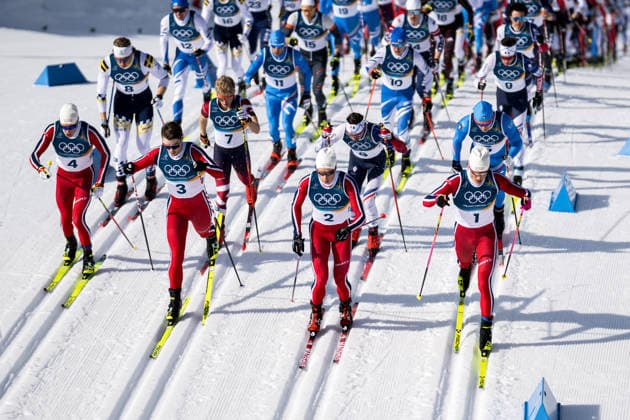 260208 Martin Lowstrom Nyenget of Norway, Mattis Stenshagen of Norway, Harald ostberg Amundsen of Norway and Johannes Hosflot Klaebo of Norway compete in the men s 20 km cross-country skiing skiathlon during day 2 of the 2026 Winter Olympics on February 8, 2026 in Val di Fiemme. Photo: Maxim Thore BILDBYRAN kod MT MT0964 skidor cross-country skiing langrenn Olympic Games, Olympische Spiele, Olympia, OS olympics winter olympics os ol olympiska spel vinter-os olympiske leker milano cortina 2026 milan cortina 2026 milano cortina 2026 olympic games milano cortina 2026 winter olympic games milano cortina-os milano cortina-ol vinter-ol 2 bbeng herr skiathlon norge *** 260208 Martin Lowstrom Nyenget of Norway, Mattis Stenshagen of Norway, Harald ostberg Amundsen of Norway and Johannes Hosflot Klaebo of Norway compete in the men s 20 km cross country skiing skiathlon during day 2 of the 2026 Winter Olympics on February 8, 2026 in Val di Fiemme Photo Maxim Thore BILDBYRAN kod MT MT0964 skidor cross country skiing langrenn olympic games olympics winter olympics os ol olympiska spel vinter os olympiske leker milano cortina 2026 milan cortina 2026 milano cortina 2026 olympic games milano cortina 2026 winter olympic games milano cortina os milano cortina ol vinter ol 2 bbeng herr skiathlon norge  Copyright: MAXIMxTHORE BB260208MT008