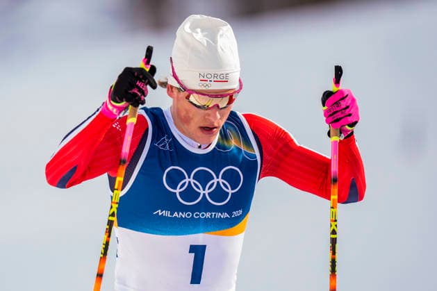 Winter Olympics in Milan Cortina 2026 Val di Fiemme, Italy 20260208. Johannes Hosflot Klaebo from Norway during the men s cross-country 20 km Skiathlon at Lago di Tesero during the Winter Olympics in Milano Cortina 2026. Photo: Terje Pedersen NTB Val di Fiemme Italy EDITORIAL USE ONLY. RESTRICTED USE FOR BETTING COMPANIES Ref:_SPOiGZI8UgTSuM.jpg *** Winter Olympics in Milan Cortina 2026 Val di Fiemme, Italy 20260208 Johannes Hosflot Klaebo from Norway during the men s cross country 20 km Skiathlon at Lago di Tesero during the Winter Olympics in Milano Cortina 2026 Photo Terje Pedersen NTB Val di Fiemme Italy EDITORIAL USE ONLY RESTRICTED USE FOR BETTING COMPANIES  Copyright: xTerjexPedersenx xNTBx