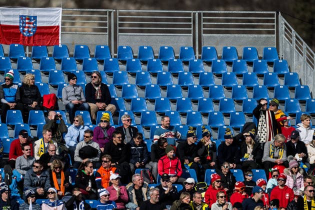 260208 Fans in the stands at the men s 20 km cross-country skiing skiathlon during day 2 of the 2026 Winter Olympics on February 8, 2026 in Val di Fiemme. Photo: Maxim Thore BILDBYRAN kod MT MT0964 skidor cross-country skiing langrenn Olympic Games, Olympische Spiele, Olympia, OS olympics winter olympics os ol olympiska spel vinter-os olympiske leker milano cortina 2026 milan cortina 2026 milano cortina 2026 olympic games milano cortina 2026 winter olympic games milano cortina-os milano cortina-ol vinter-ol 2 bbeng herr skiathlon publik *** 260208 Fans in the stands at the men s 20 km cross country skiing skiathlon during day 2 of the 2026 Winter Olympics on February 8, 2026 in Val di Fiemme Photo Maxim Thore BILDBYRAN kod MT MT0964 skidor cross country skiing langrenn olympic games olympics winter olympics os ol olympiska spel vinter os olympiske leker milano cortina 2026 milan cortina 2026 milano cortina 2026 olympic games milano cortina 2026 winter olympic games milano cortina os milano cortina ol vinter ol 2 bbeng herr skiathlon publik  Copyright: MAXIMxTHORE BB260208MT015