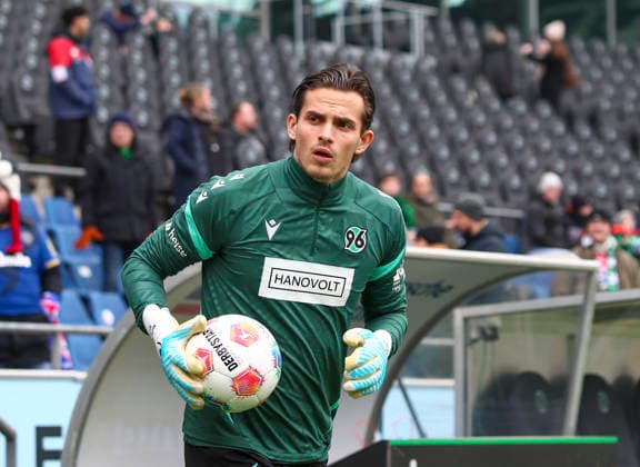 Germany Soccer 2 Bundesliga 2025 26, 21 Matchday Hannover 96 vs Holstein Kiel Heinz von Heiden Arena Stadion Hannover Nahuel Noll Hannover 96, 1 Hannover Copyright: xAymanxAlahmedx