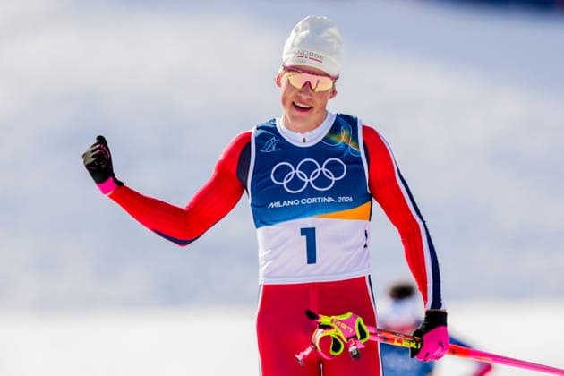 Milano Cortina 2026, cross-country skiing, men, skiathlon, Johannes Hosflot Klaebo is Olympic champion