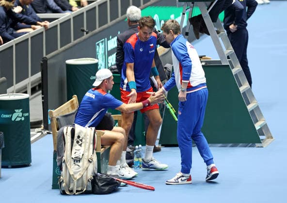 Tennis, Davis Cup, Czech Republic - Sweden