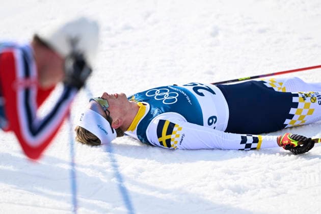 VAL DI FIEMME, ITALY 20260208 Sweden s Truls Gisselman in the men s skiathlon 10+10 km during the Winter Olympics in Val di Fiemme, Italy. VAL DI FIEMME ITALY x10430x *** VAL DI FIEMME, ITALY 20260208 Sweden s Truls Gisselman in the men s skiathlon 10 10 km during the Winter Olympics in Val di Fiemme, Italy VAL DI FIEMME ITALY x10430x  Copyright: xChristinexOlsson TTx OLYMPICS 2026 SKIING