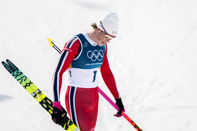 260208 Johannes Hosflot Klaebo of Norway after competing in the men s 20 km cross-country skiing skiathlon during day 2 of the 2026 Winter Olympics on February 8, 2026 in Val di Fiemme. Photo: Maxim Thore BILDBYRAN kod MT MT0964 skidor cross-country skiing langrenn Olympic Games, Olympische Spiele, Olympia, OS olympics winter olympics os ol olympiska spel vinter-os olympiske leker milano cortina 2026 milan cortina 2026 milano cortina 2026 olympic games milano cortina 2026 winter olympic games milano cortina-os milano cortina-ol vinter-ol 2 bbeng herr skiathlon norge jubel *** 260208 Johannes Hosflot Klaebo of Norway after competing in the men s 20 km cross country skiing skiathlon during day 2 of the 2026 Winter Olympics on February 8, 2026 in Val di Fiemme Photo Maxim Thore BILDBYRAN kod MT MT0964 skidor cross country skiing langrenn olympic games olympics winter olympics os ol olympiska spel vinter os olympiske leker milano cortina 2026 milan cortina 2026 milano cortina 2026 olympic games milano cortina 2026 winter olympic games milano cortina os milano cortina ol vinter ol 2 bbeng herr skiathlon norge jubel  Copyright: MAXIMxTHORE BB260208MT044