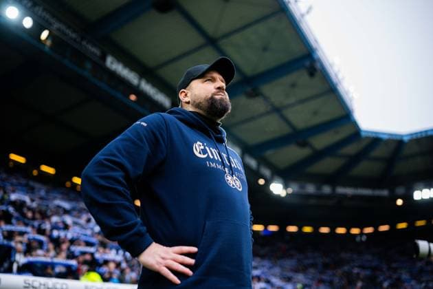 08 02 2026 Soccer, 2025 2026, 2 Bundesliga, 21 Matchday, DSC Arminia Bielefeld Eintracht Braunschweig Heiner Backhaus Coach Braunschweig DFL REGULATIONS PROHIBIT ANY USE OF PHOTOGRAPHS AS IMAGE SEQUENCES AND OR QUASI VIDEO