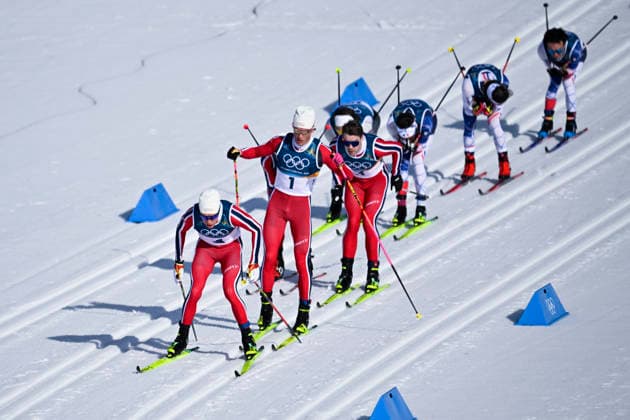 VAL DI FIEMME, ITALY 20260208 Norway s Martin Lowstrom Nyenget, Johannes Hosflot Klaebo and Mattis Stenshagen in the men s skiathlon 10+10 km during the Winter Olympics in Val di Fiemme, Italy. VAL DI FIEMME ITALY x10430x *** VAL DI FIEMME, ITALY 20260208 Norway s Martin Lowstrom Nyenget, Johannes Hosflot Klaebo and Mattis Stenshagen in the men s skiathlon 10 10 km during the Winter Olympics in Val di Fiemme, Italy VAL DI FIEMME ITALY x10430x  Copyright: xChristinexOlsson TTx OLYMPICS 2026 SKIING