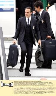 Football, EURO 2012, Arrival Italy in Krakow