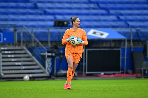 Soccer I Women I Season 2025 2026 I Bundesliga I 17 Matchday I Hamburger SV RB Leipzig I 08 02 2026 Elvia Johanna Herzog 1, RB Leipzig Hamburg Volkspark, Volksparkstadion, Stadium, Volkspark Stadion Hamburg Germany Copyright: xLobeca FelixxSchlikisx