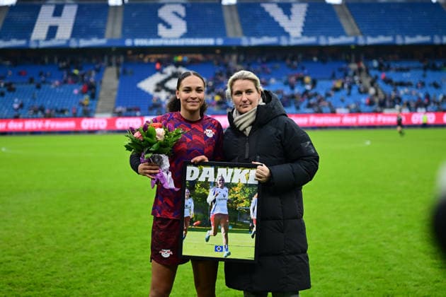 Soccer I Women I Season 2025 2026 I Bundesliga I 17 Matchday I Hamburger SV RB Leipzig I 08 02 2026 Lisa Baum 11, RB Leipzig Hamburg Volkspark, Volksparkstadion, Stadium, Volkspark Stadion Hamburg Germany Copyright: xLobeca FelixxSchlikisx