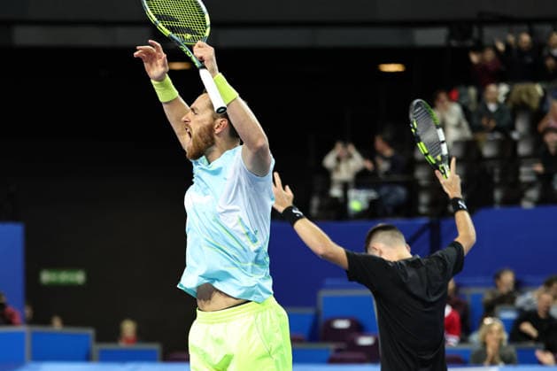 TENNIS : Finale Open Occitanie ATP, Tennis Herren 250 - 08 02 2026 Albano OLIVETTI (FRA) lors de la finale doubles du tournoi Open Occitanie ATP 250 a la Sud de France Arena de Montpellier, le 8 fevrier 2026. MontpellierFrance  Copyright: xValentinaxClaretx