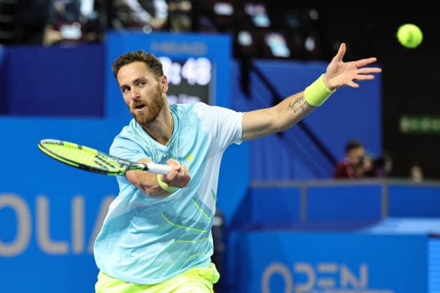 TENNIS : Finale Open Occitanie ATP, Tennis Herren 250 - 08 02 2026 Albano OLIVETTI (FRA) lors de la finale doubles du tournoi Open Occitanie ATP 250 a la Sud de France Arena de Montpellier, le 8 fevrier 2026. MontpellierFrance  Copyright: xValentinaxClaretx