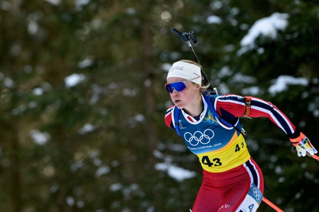 260208 Karoline Offigstad Knotten of Norway competes in biathlon mixed relay during day 2 of the 2026 Winter Olympics on February 8, 2026 in Anterselva. Photo: Mathias Bergeld BILDBYRAN kod MB MB1316 skidskytte biathlon skiskyting Olympic Games, Olympische Spiele, Olympia, OS olympics winter olympics os ol olympiska spel vinter-os olympiske leker milano cortina 2026 milan cortina 2026 milano cortina 2026 olympic games milano cortina 2026 winter olympic games milano cortina-os milano cortina-ol vinter-ol 2 bbeng mixed relay stafett mixedstafett norge *** 260208 Karoline Offigstad Knotten of Norway competes in biathlon mixed relay during day 2 of the 2026 Winter Olympics on February 8, 2026 in Anterselva Photo Mathias Bergeld BILDBYRAN code MB MB1316 biathlon biathlon biathlon olympic games olympics olympics winter olympics os ol olympiska spel vinter os olympiske leker milano cortina 2026 milan cortina 2026 milano cortina 2026 olympic games milano cortina 2026 winter olympic games milano cortina os milano cortina ol vinter ol 2 bbeng mixed relay relay mixedstafett norge  Copyright: MATHIASxBERGELD BB260208MB031