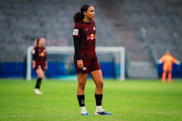Google Pixel Womens Bundesliga Hamburger SV vs RB Leipzig, 08 02 2026 Lisa Baum RasenBallsport Leipzig, 11 Soccer, Google Pixel Womens Bundesliga, 17 Matchday Hamburger SV vs RB Leipzig on 08 02 2026 at Volksparkstadion, Hamburg DFB REGULATIONS PROHIBIT ANY USE OF PHOTOGRAPHS AS IMAGE SEQUENCES AND OR QUASI VIDEO Copyright: xBEAUTIFULxSPORTS Tonhäuserx