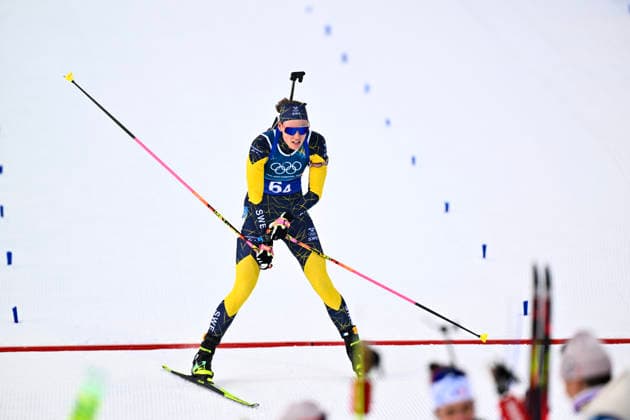 ANTERSELVA, ITALY 20260208 Sweden s Hanna Öberg waits to change before the final round of the 4x6 km mixed relay in biathlon during the Winter Olympics in Anterselva, Italy. *** The image is included in the SPORTS PACKAGE. For others PAYMENT IMAGE *** ANTERSELVA ITALY x10050x *** ANTERSELVA, ITALY 20260208 Sweden s Hanna Öberg waits to change before the final round of the 4x6 km mixed relay in biathlon during the Winter Olympics in Anterselva, Italy The image is included in the SPORTS PACKAGE For others PAYMENT IMAGE ANTERSELVA ITALY x10050x  Copyright: xPontusxLundahl TTx 2026 OLYMPICS BIKASTING