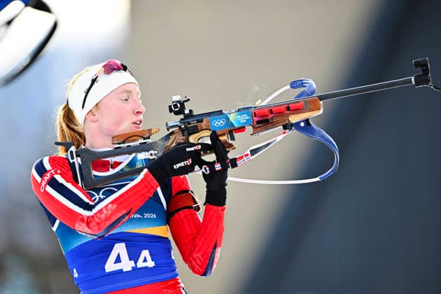 ANTERSELVA, ITALY 20260208 Norway s Maren Kirkeeide during the mixed relay 4x6 km in biathlon during the Winter Olympics in Anterselva, Italy. *** The image is included in the SPORTS PACKAGE. For others PAYMENT IMAGE *** ANTERSELVA ITALY x10050x *** ANTERSELVA, ITALY 20260208 Norways Maren Kirkeeide during the mixed relay 4x6 km in biathlon during the Winter Olympics in Anterselva, Italy The image is included in the SPORTS PACKAGE For others PAYMENT IMAGE ANTERSELVA ITALY x10050x  Copyright: xPontusxLundahl TTx 2026 OLYMPICS BIKASTING