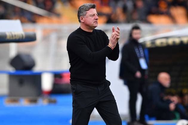 Udinese s head coach Kosta RunjaiÄ‡ reacts during the Serie A Enilive soccer matchday 24 between US Lecce and Udinese Calcio at the Via del Mare Stadium in Lecce, Italy, Sunday, February 08, 2026. (Credit Image: Giovanni Evangelista LaPresse)  Copyright: xGiovannixEvangelista LaPressex