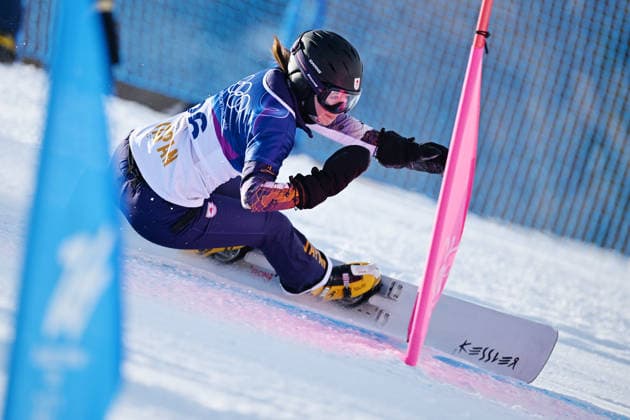 Tsubaki Miki (JPN), FEBRUARY 8, 2026 - Snowboarding : Women s Parallel Giant Slalom Elimination Run during the Milano Cortina 2026 Olympic Winter games, Winterspiele,Spiele, Summer games at Livigno Snow Park in Livigno, Italy.  aflo_318944776