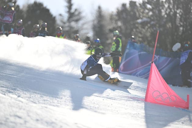 Tsubaki Miki (JPN), FEBRUARY 8, 2026 - Snowboarding : Women s Parallel Giant Slalom Elimination Run during the Milano Cortina 2026 Olympic Winter games, Winterspiele,Spiele, Summer games at Livigno Snow Park in Livigno, Italy.  aflo_318944791