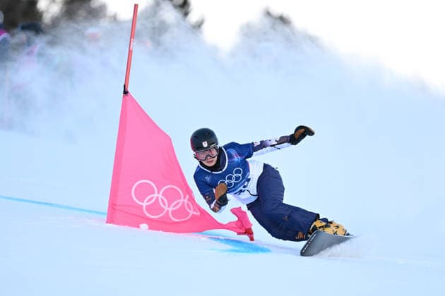 Tomoka Takeuchi (JPN), FEBRUARY 8, 2026 - Snowboarding : Women s Parallel Giant Slalom Qualification during the Milano Cortina 2026 Olympic Winter games, Winterspiele,Spiele, Summer games at Livigno Snow Park in Livigno, Italy.  aflo_318945071