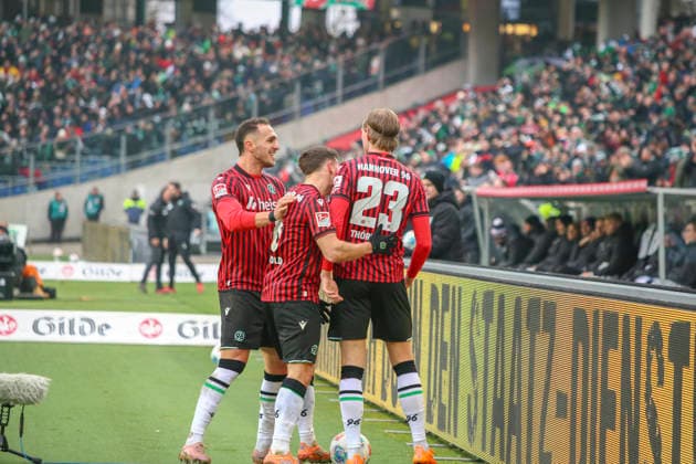 Germany Soccer 2 Bundesliga 2025 26, 21 Matchday Hannover 96 vs Holstein Kiel Heinz von Heiden Arena Stadion Hannover Hannover Copyright: xAymanxAlahmedx