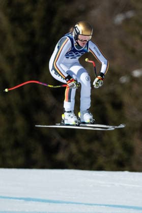 8th February 2026; Val di Fiemme, Italy, 2026 Winter Olympic Games, Olympische Spiele, Olympia, OS Day Three; Emma Aicher (GER)  FotoxOlimpik Content restricted for UK based newspaper