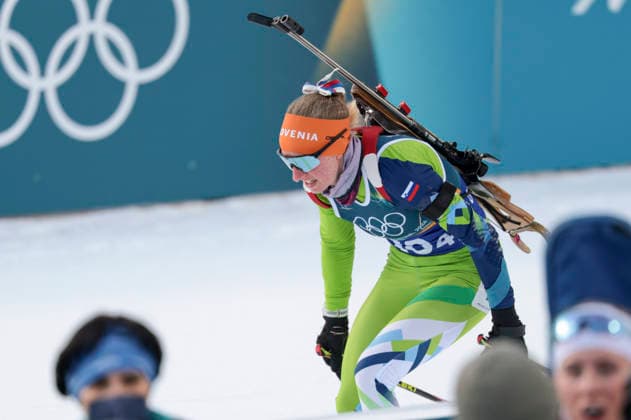 OLYMPICS - Winter Olympic Games, Olympische Spiele, Olympia, OS Milano Cortina 2026 ANTHOLZ,ITALY,08.FEB.26 - OLYMPICS, BIATHLON - Winter Olympic Games Milano Cortina 2026, mixed relay, 4x6km. Image shows Polona Klemencic (SLO)  GEPAxpictures xMatthiasxTrinkl
