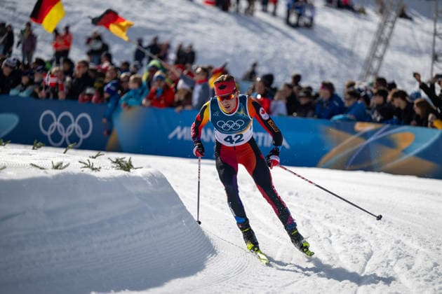 OLYMPICS - Winter Olympic Games, Olympische Spiele, Olympia, OS Milano Cortina 2026 VAL DI FIEMME,ITALY,08.FEB.26 - OLYMPICS, CROSS COUNTRY SKIING - Winter Olympic Games Milano Cortina 2026, 10km, 10km Skiathlon, men. Image shows Maximillian Hollmann (CAN).  GEPAxpictures xOliverxLerch