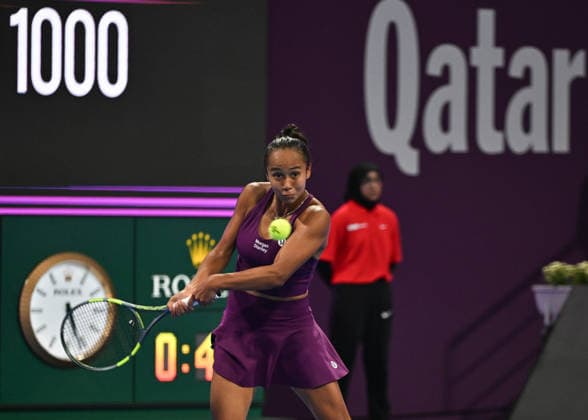 Tennis, WTA tournament in Doha