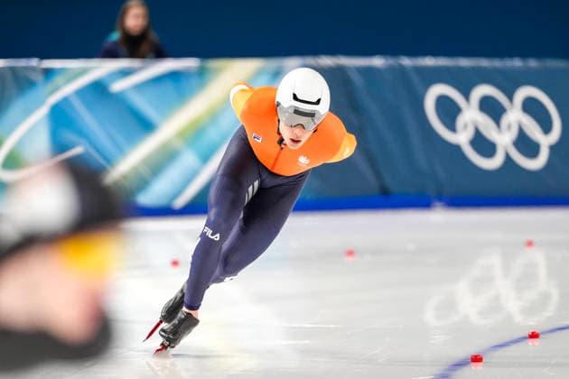 2026-02-08 - Milano Cortina 2026 Winter Olympics 5000m Men MILAN, ITALY - FEBRUARY 8: Marcel Bosker of Netherlands during the 5000m Men on day 3 of the Milano Cortina 2026 Winter Olympics at the Milano Speed skating, Eisschnelllauf Arena on February 8, 2026 in Milan, Italy Milan Milano Speed Skating Arena Italy Content not available for redistribution in The Netherlands directly or indirectly through any third parties. Copyright: xAndrexWeeningx