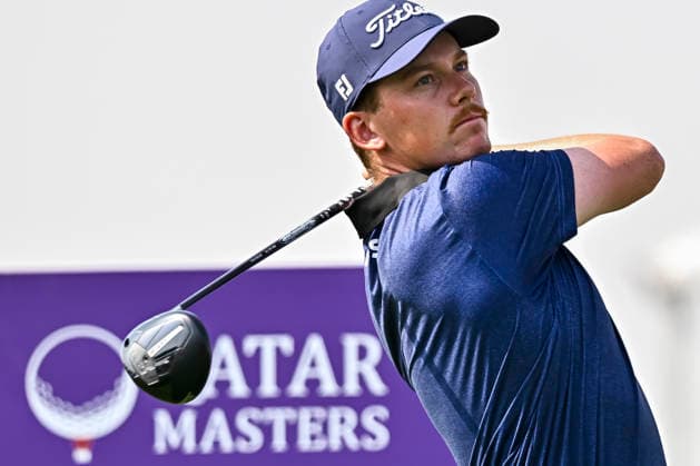 February 8, 2026, Doha, Qatar: Daniel Hillier of New Zealand seen in action during fourth round of the Qatar Masters 2026 golf tournament at the Doha Golf Club Qatar Masters 2026-Day Four In Doha - 08 Feb 2026  - ZUMAs197 20260208_aaa_s197_083 Copyright: xNoushadxVariyattiyakkalx