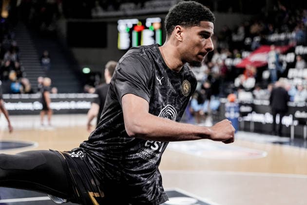 Germany easyCredit BBL, Main Round 2025 26, 19 Matchday Veolia Towers Hamburg vs Basketball Löwen Braunschweig Inselpark Arena Hamburg David NGuessan Basketball Löwen Braunschweig, 1 Copyright: xStefanxTrochax