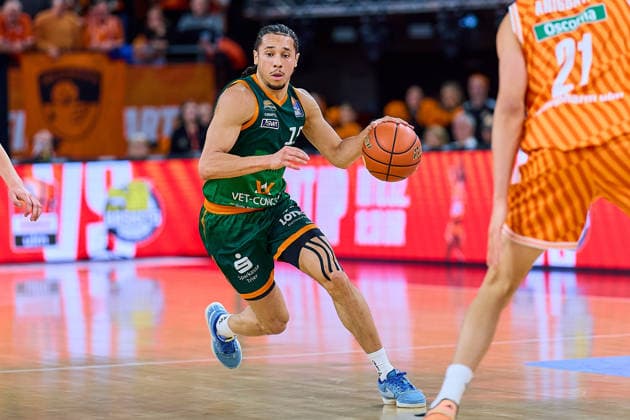 Jordan Roland Gladiators Trier, 15 GER, ratiopharm ulm vs Gladiators Trier, Basketball, 21 Matchday, EasyCredit Bundesliga, Season 2025 2026, 08 02 2026 GER, ratiopharm ulm vs Gladiators Trier, Basketball, 21 Matchday, EasyCredit Bundesliga, Season 2025 2026, 08 02 2026 New Ulm Copyright: xEibner-Pressefoto GeraldxOelze-dexStoppanyx EP_ODS
