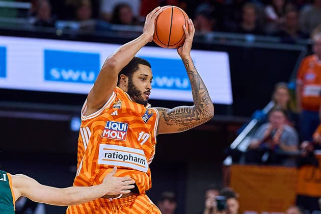 Martin Linssen Gladiators Trier, 12 GER, ratiopharm ulm vs Gladiators Trier, Basketball, 21 Matchday, EasyCredit Bundesliga, Season 2025 2026, 08 02 2026 GER, ratiopharm ulm vs Gladiators Trier, Basketball, 21 Matchday, EasyCredit Bundesliga, Season 2025 2026, 08 02 2026 New Ulm Copyright: xEibner-Pressefoto GeraldxOelze-dexStoppanyx EP_ODS